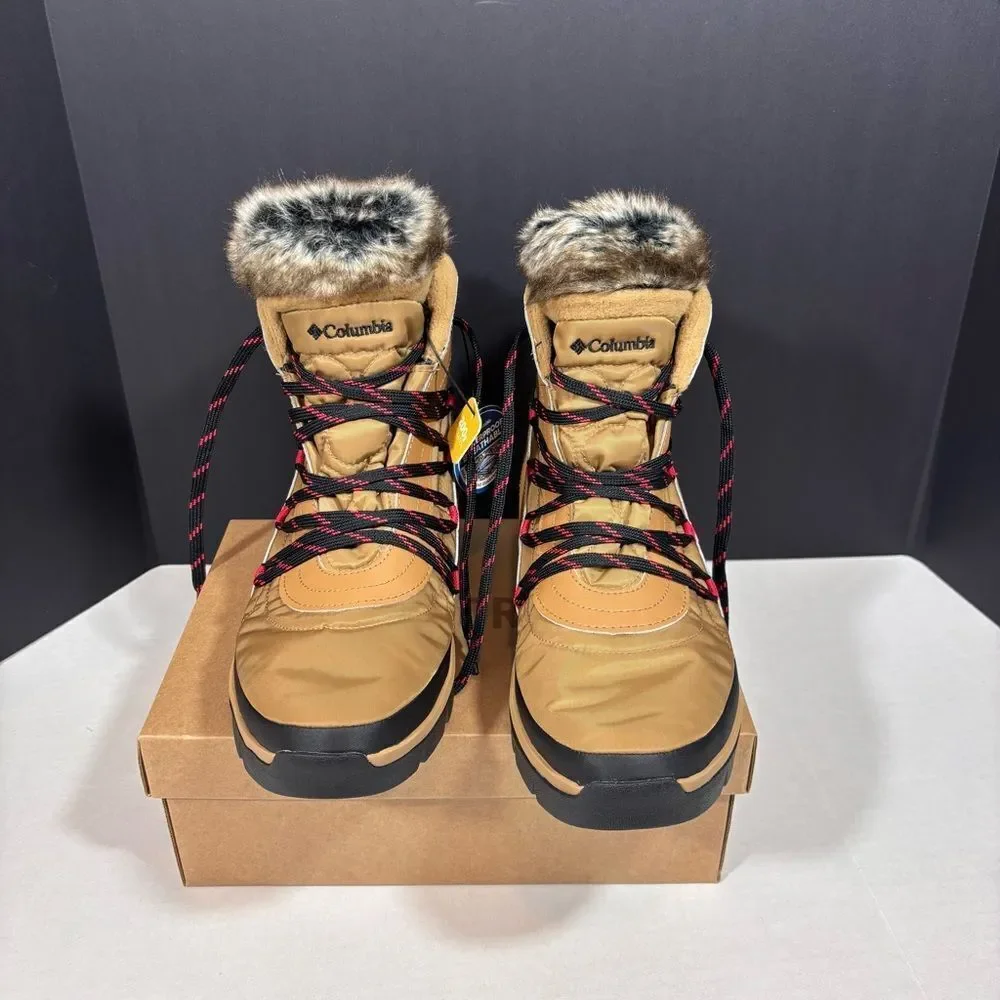 Columbia Women's Keetley Shorty Snow Boot NEW Size 11 Elk/Black